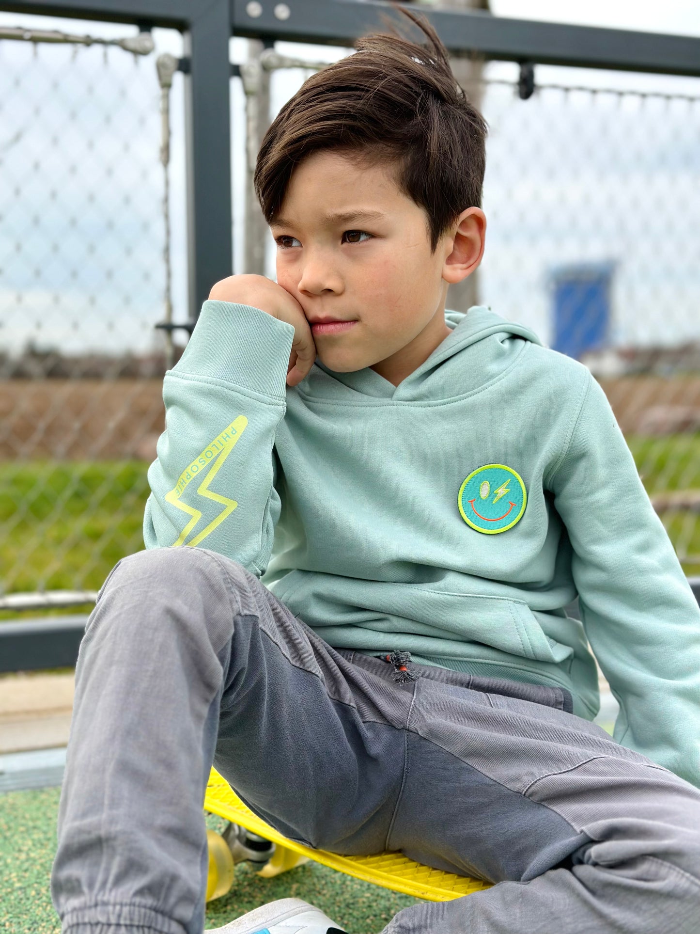 KIDS HOODIE "PISTACHIO SMOOTHIE"